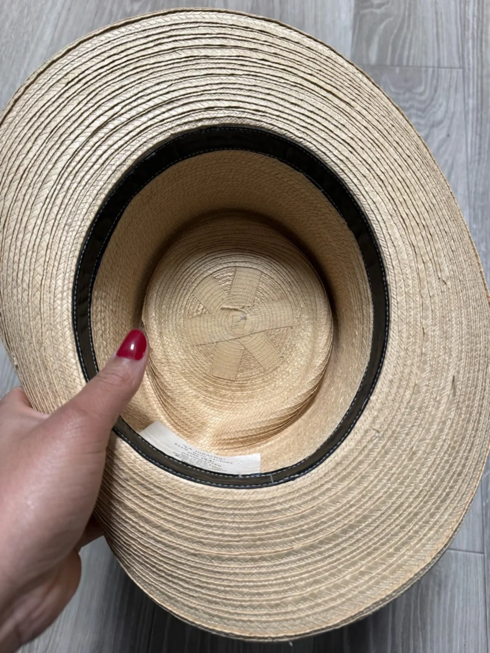 La Giralda Palm Hats Factory Hat size 54 - Picture 2 of 8